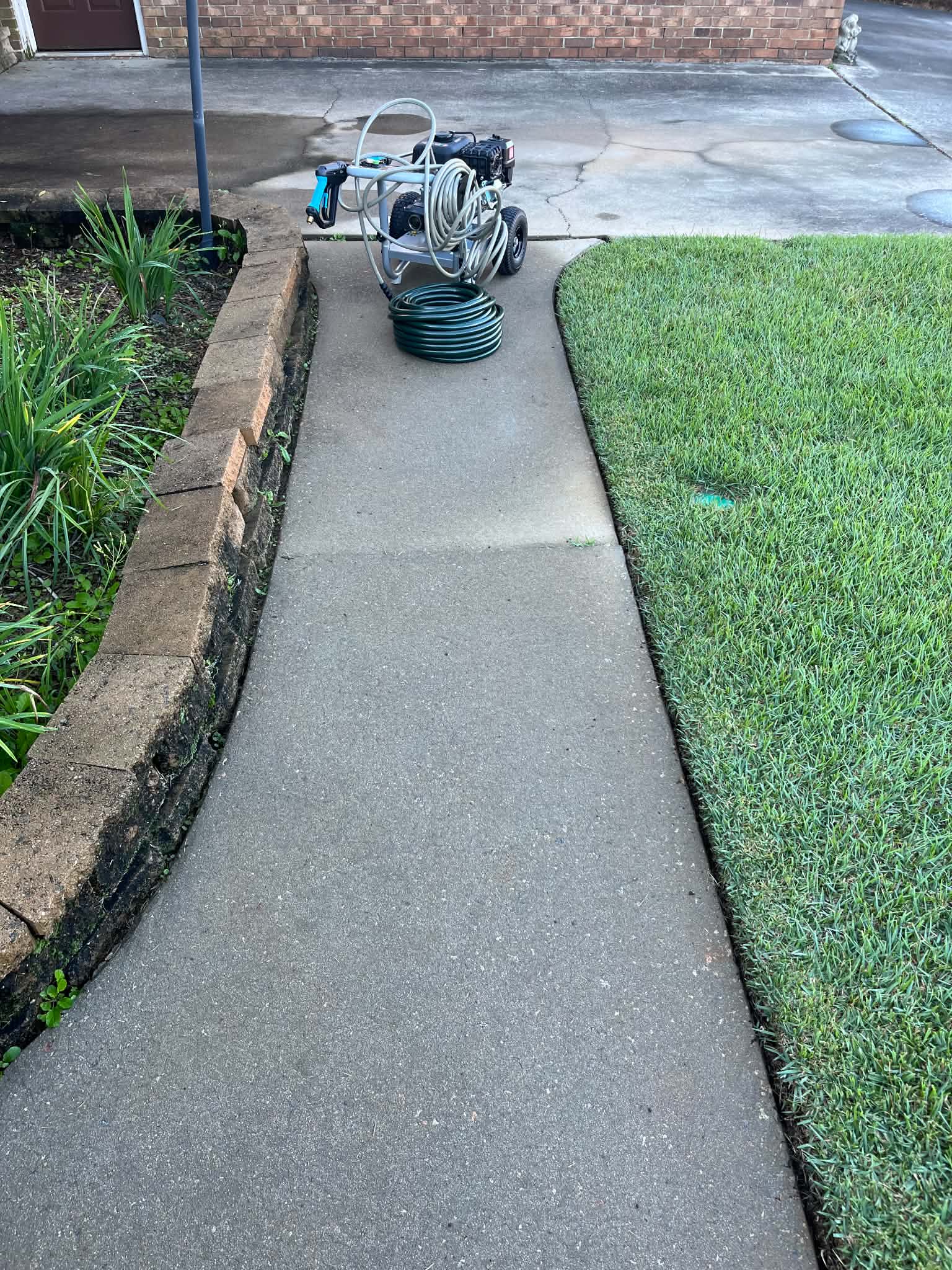 Pressure washing project 7