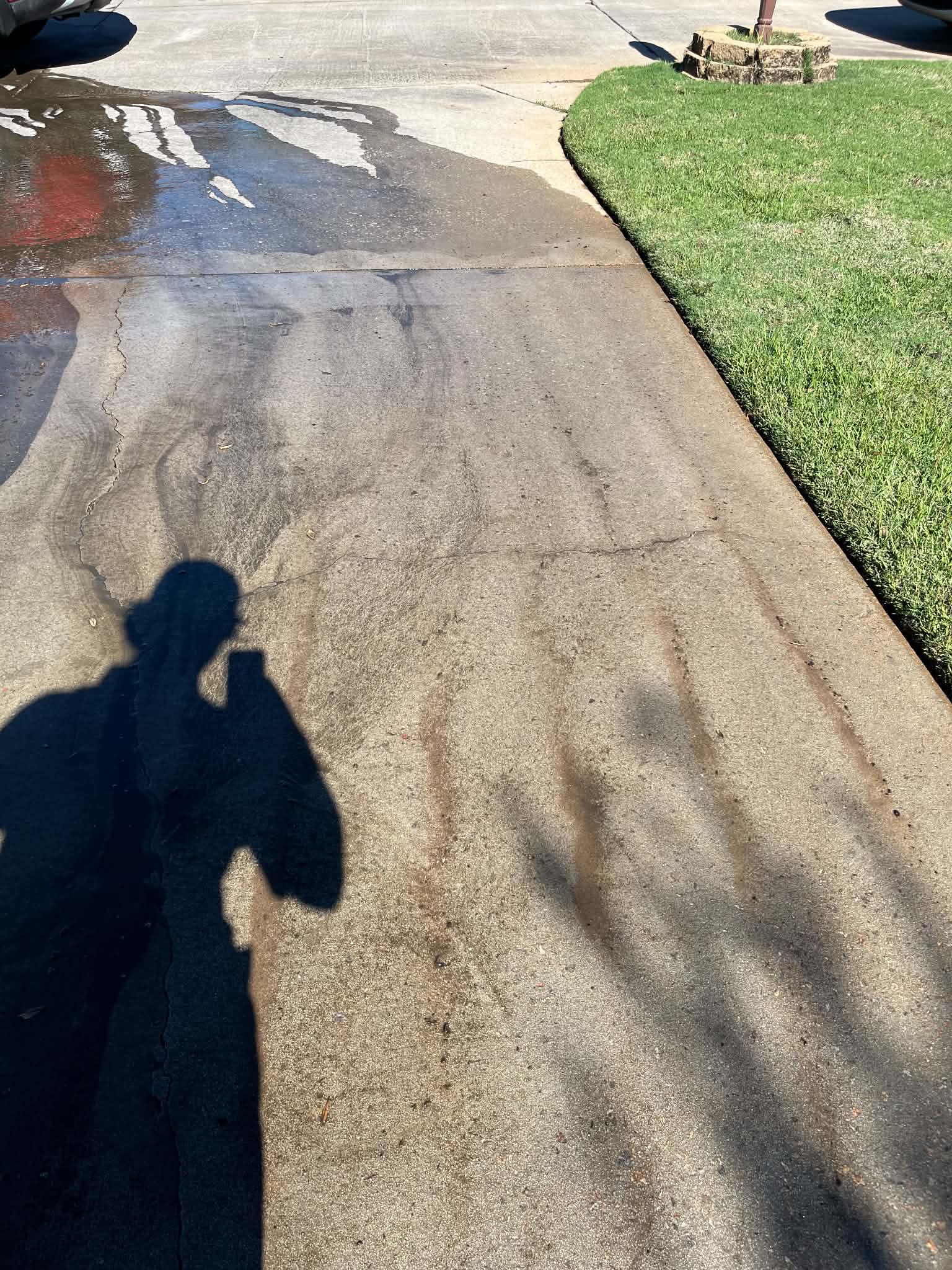 Pressure washing project 9