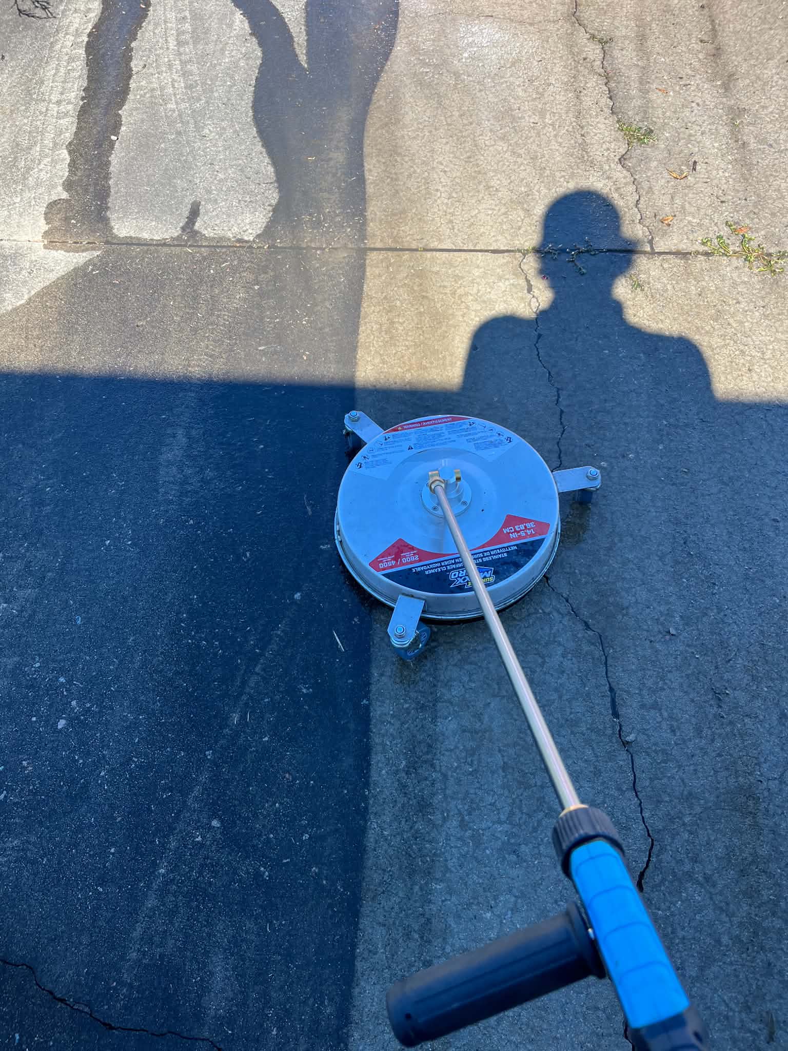 Pressure washing project 12